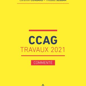 CCAG travaux 2021 commenté